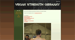 Desktop Screenshot of kryptonite.veganstrength.de