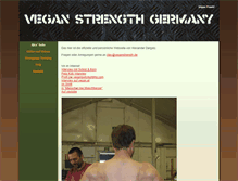 Tablet Screenshot of kryptonite.veganstrength.de